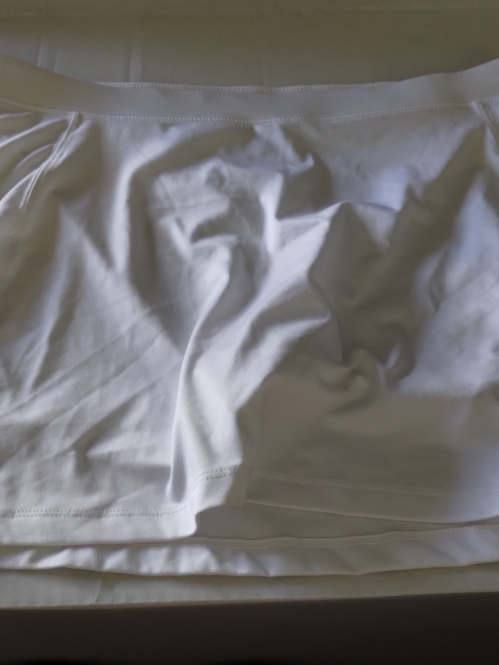 Women’s White Stretch Skirt/Skort
